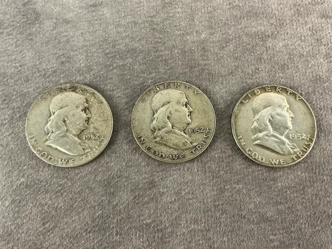 Franklin Halves - 3