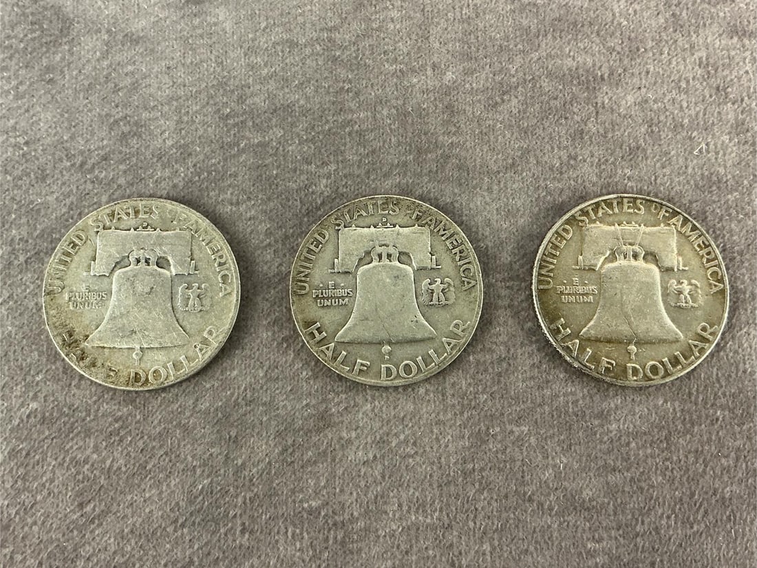 Franklin Halves - 4