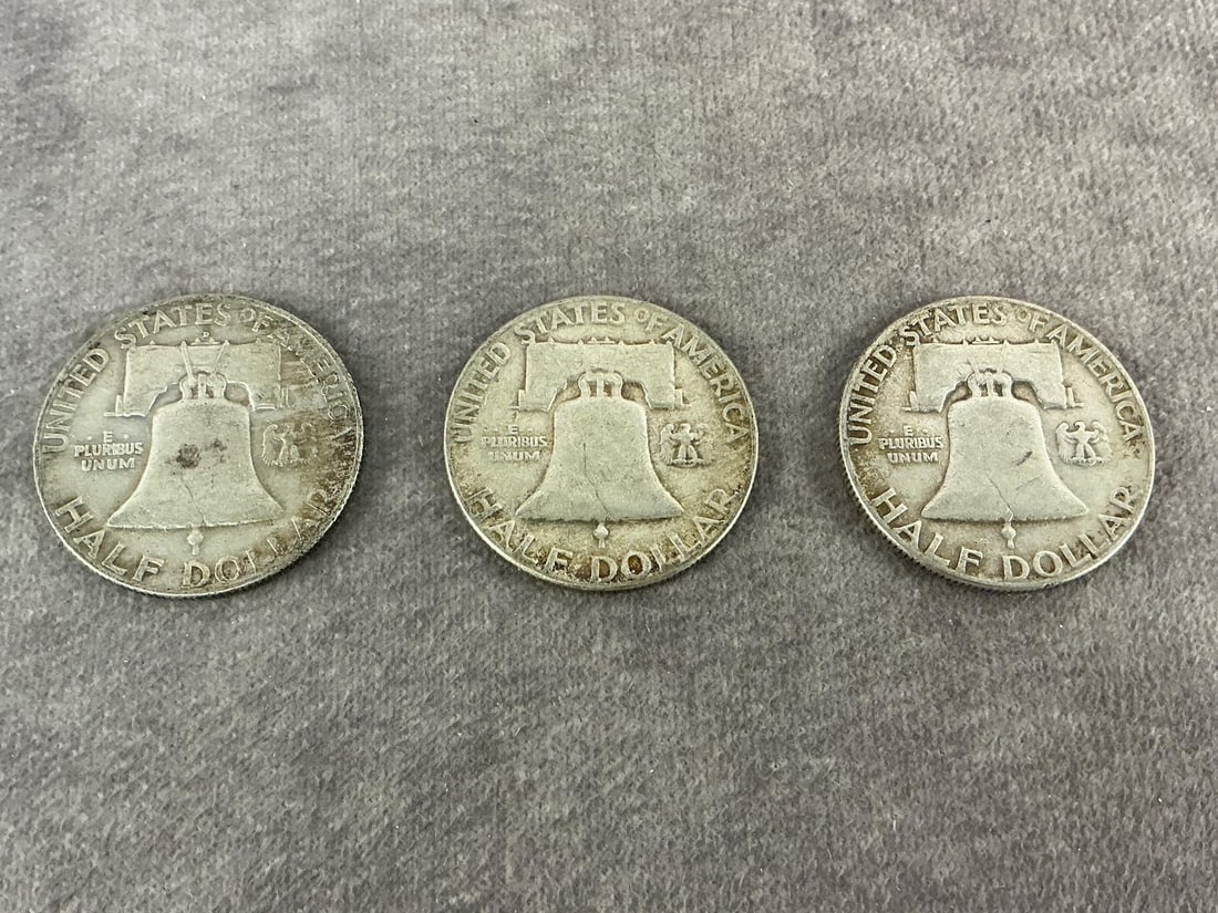 Franklin Halves - 3