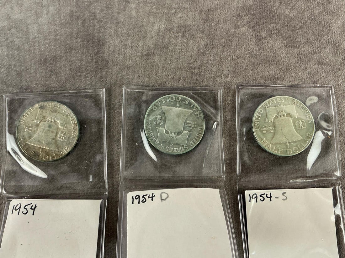 Franklin Halves - 3
