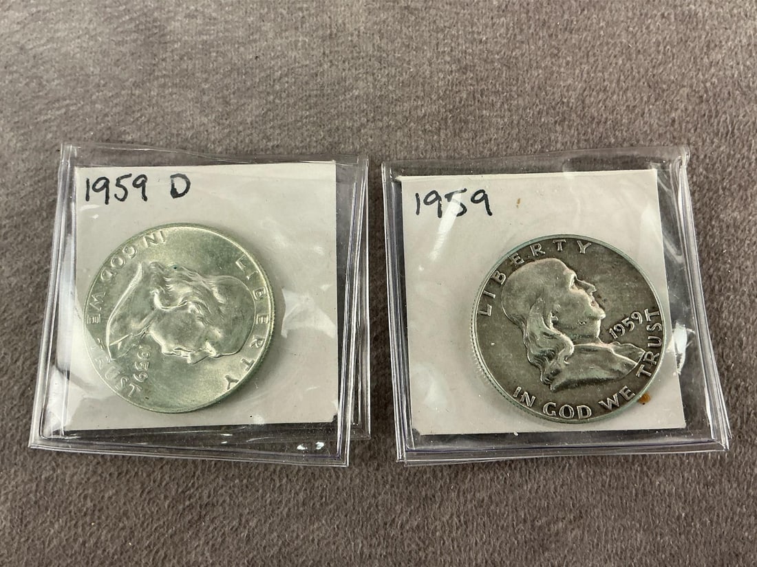 Franklin Halves - 4