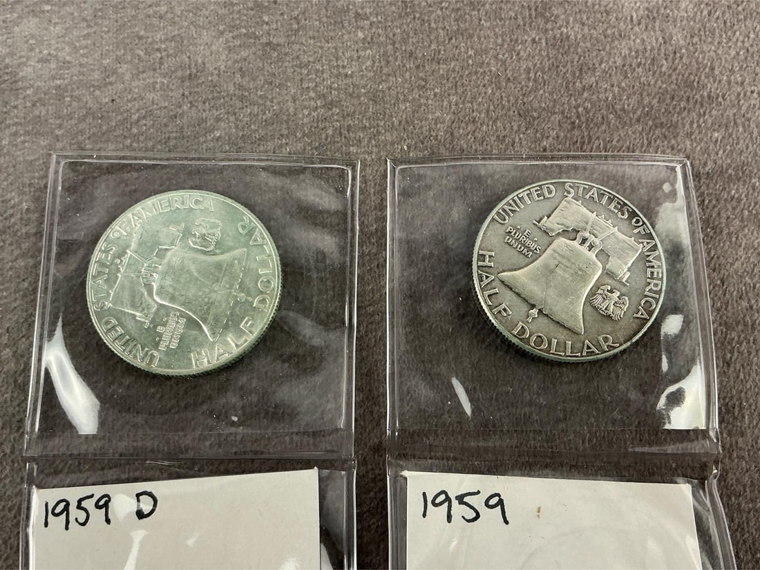 Franklin Halves - 5