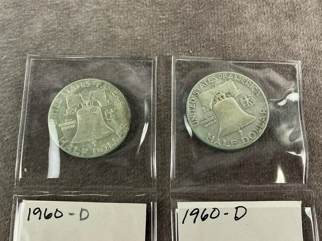 Franklin Halves - 3