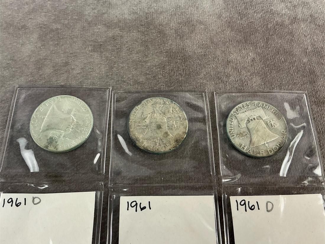 Franklin Halves - 5