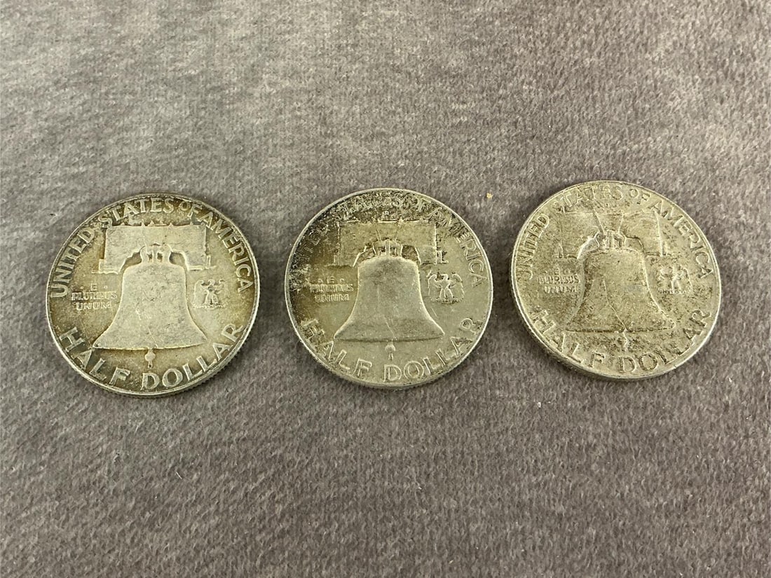 Franklin Halves - 3