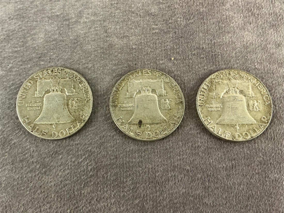 Franklin Halves - 5