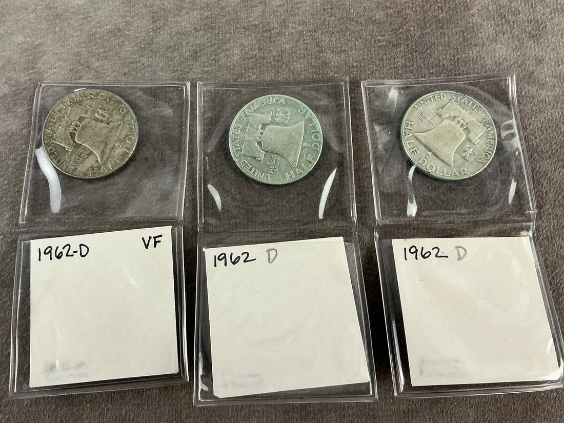 Franklin Halves - 3