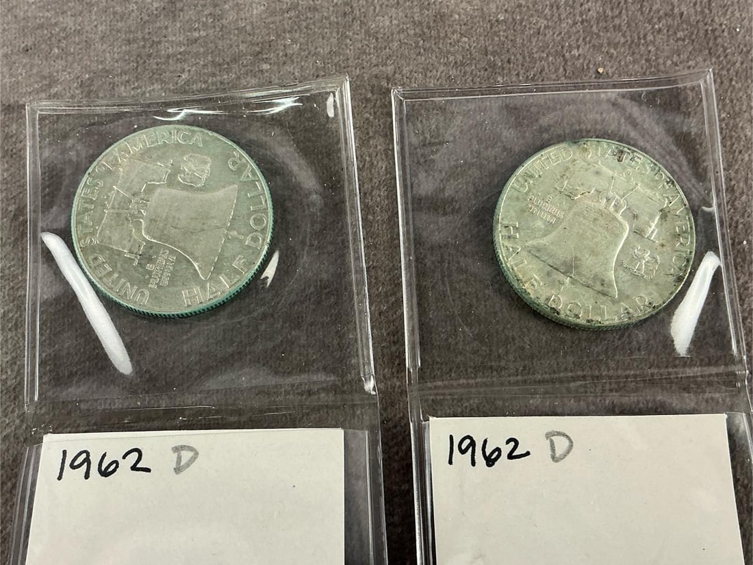 Franklin Halves - 5