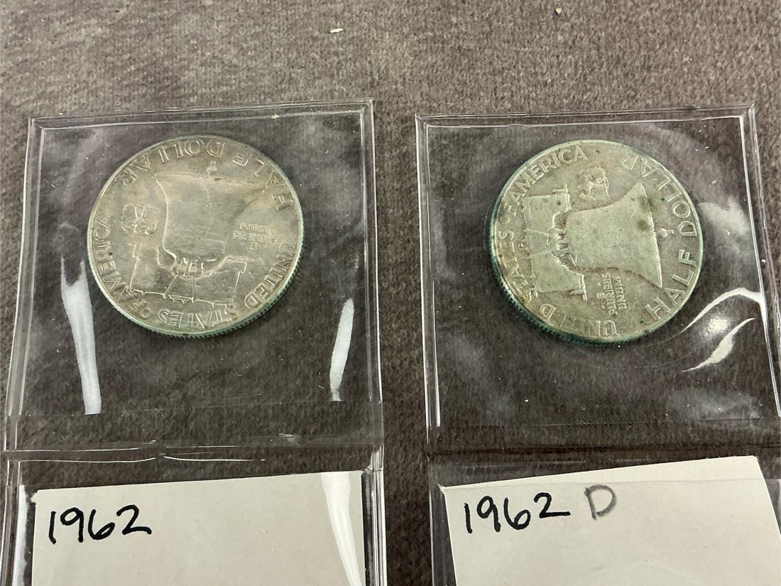 Franklin Halves - 7