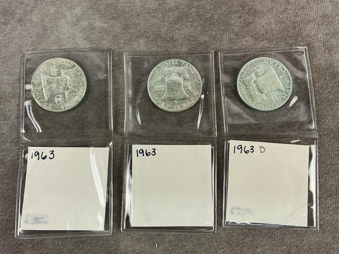 Franklin Halves - 3