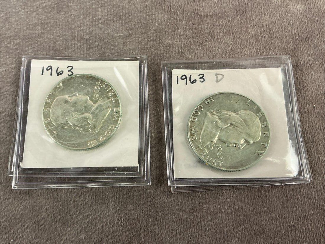 Franklin Halves - 4