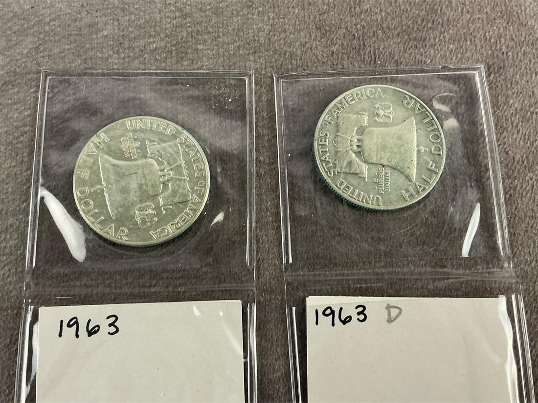 Franklin Halves - 5