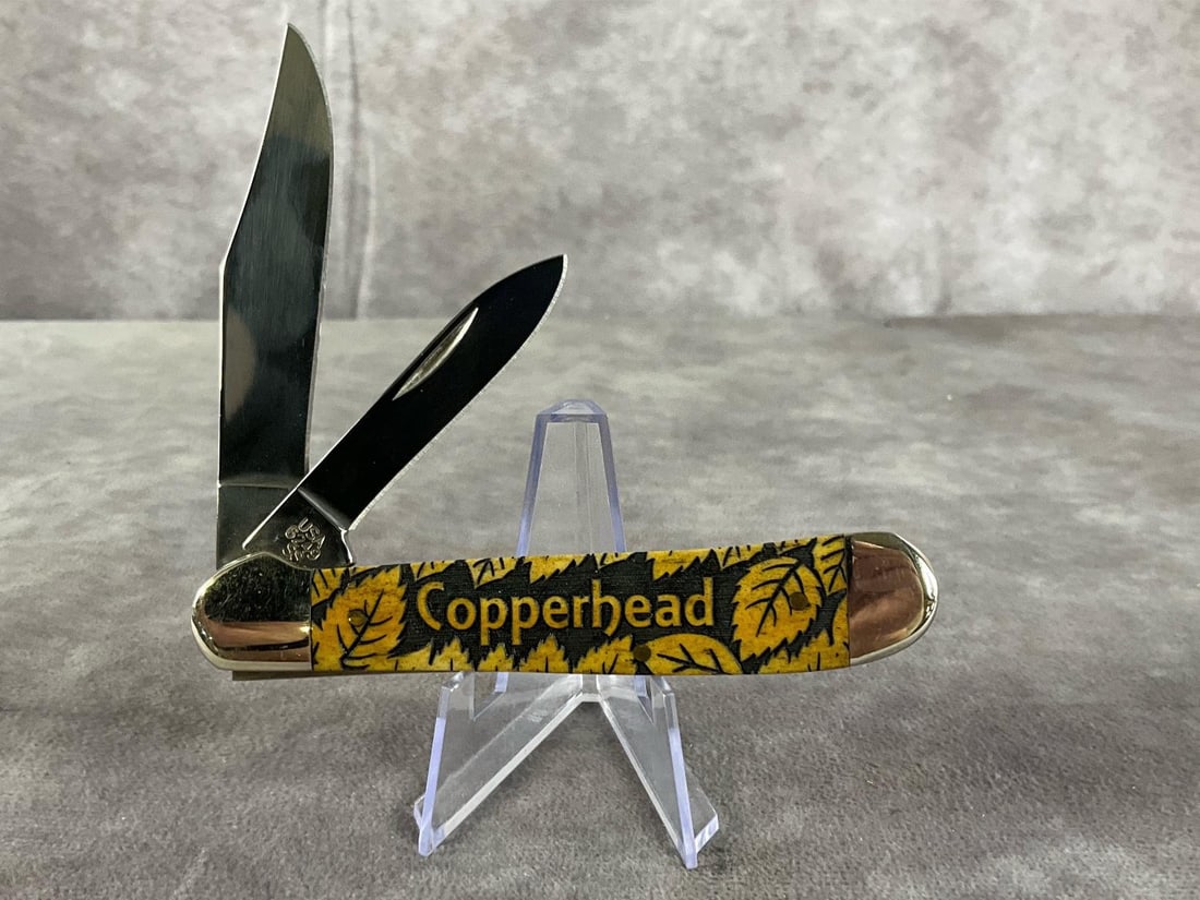 Copperhead Leaf Pattern Knife - 3