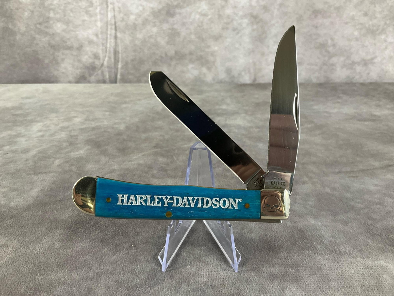 Caribbean Blue Bone Knife - 2