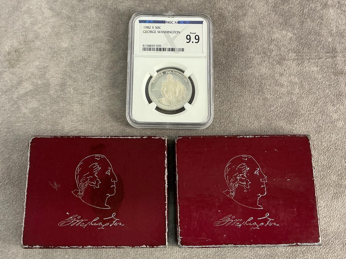 1982 George Washington Half Dollars - 7