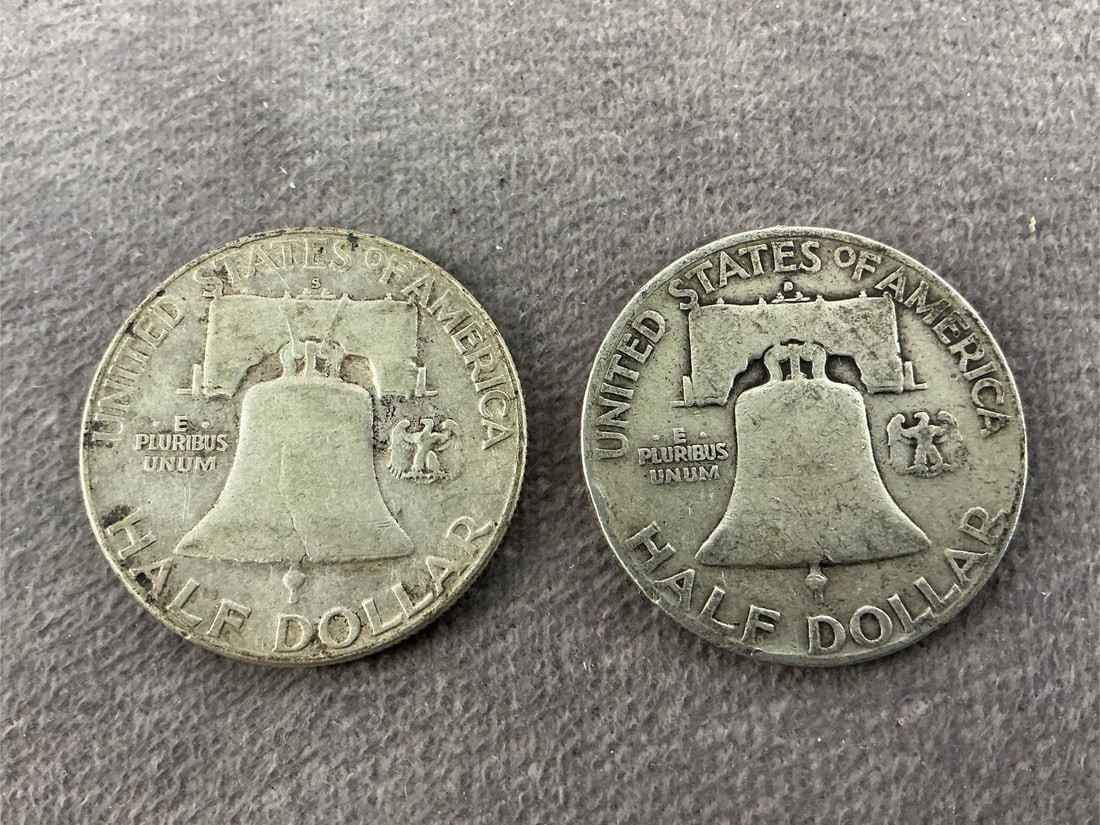 Franklin Halves - 5