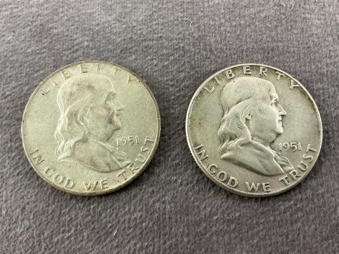 Franklin Halves - 6