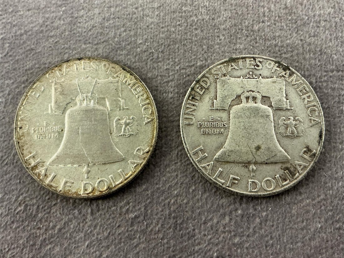 Franklin Halves - 3