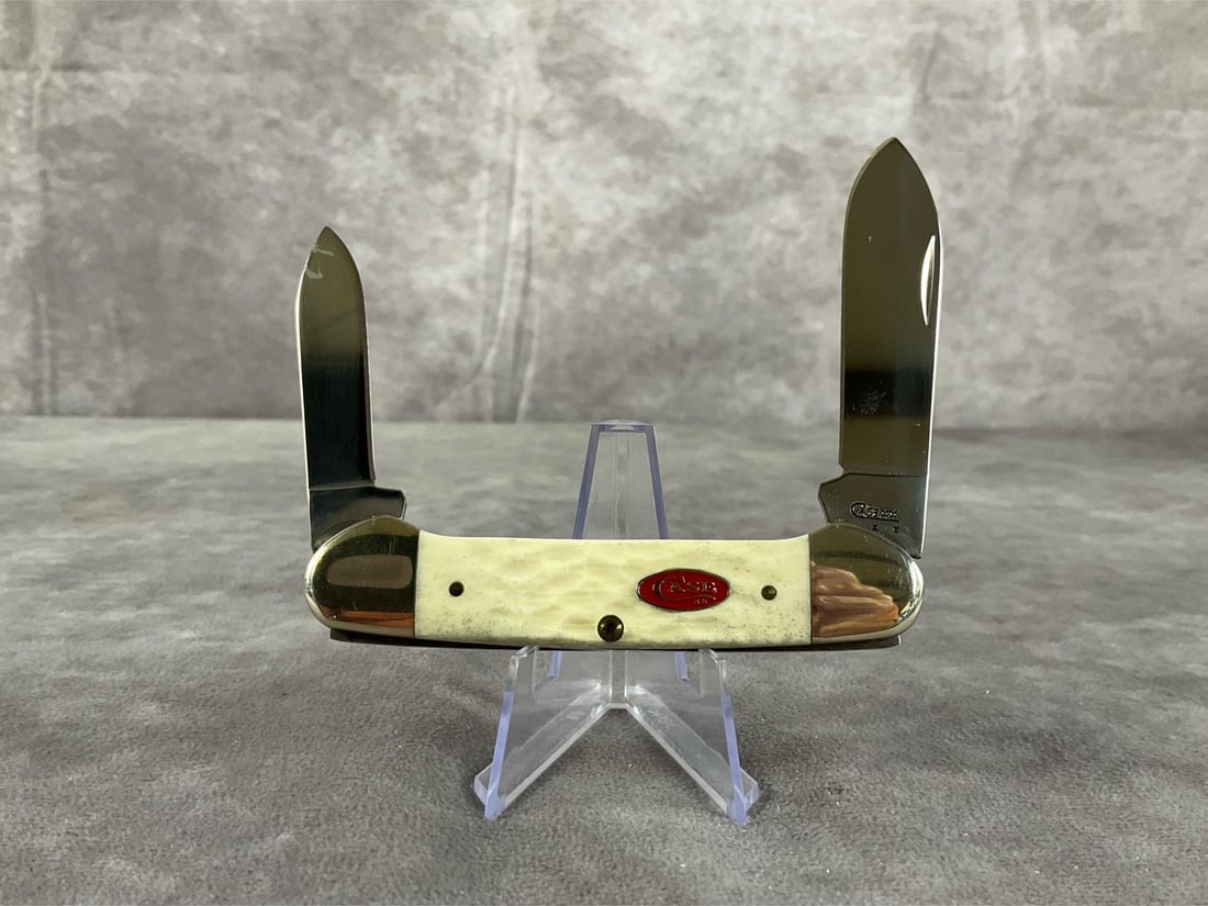 White Jigged Bone Knife - 2