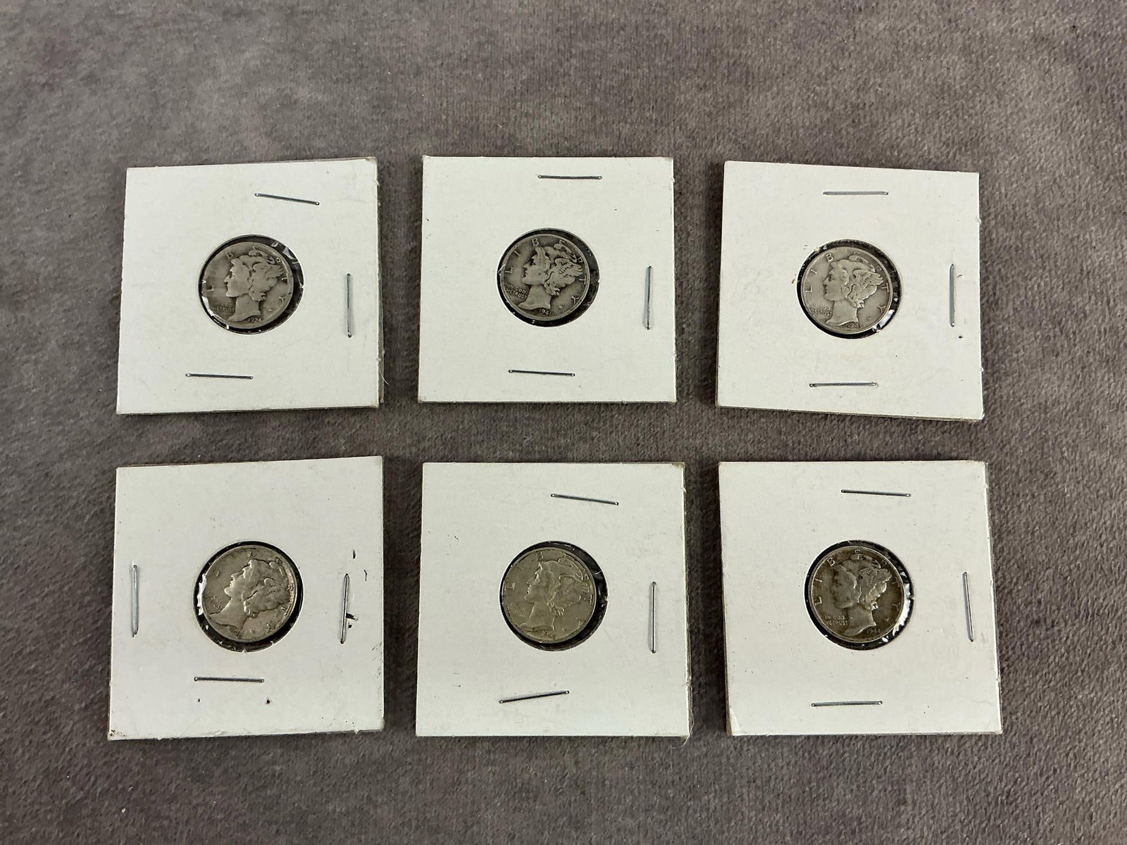 Mercury Dimes - 3