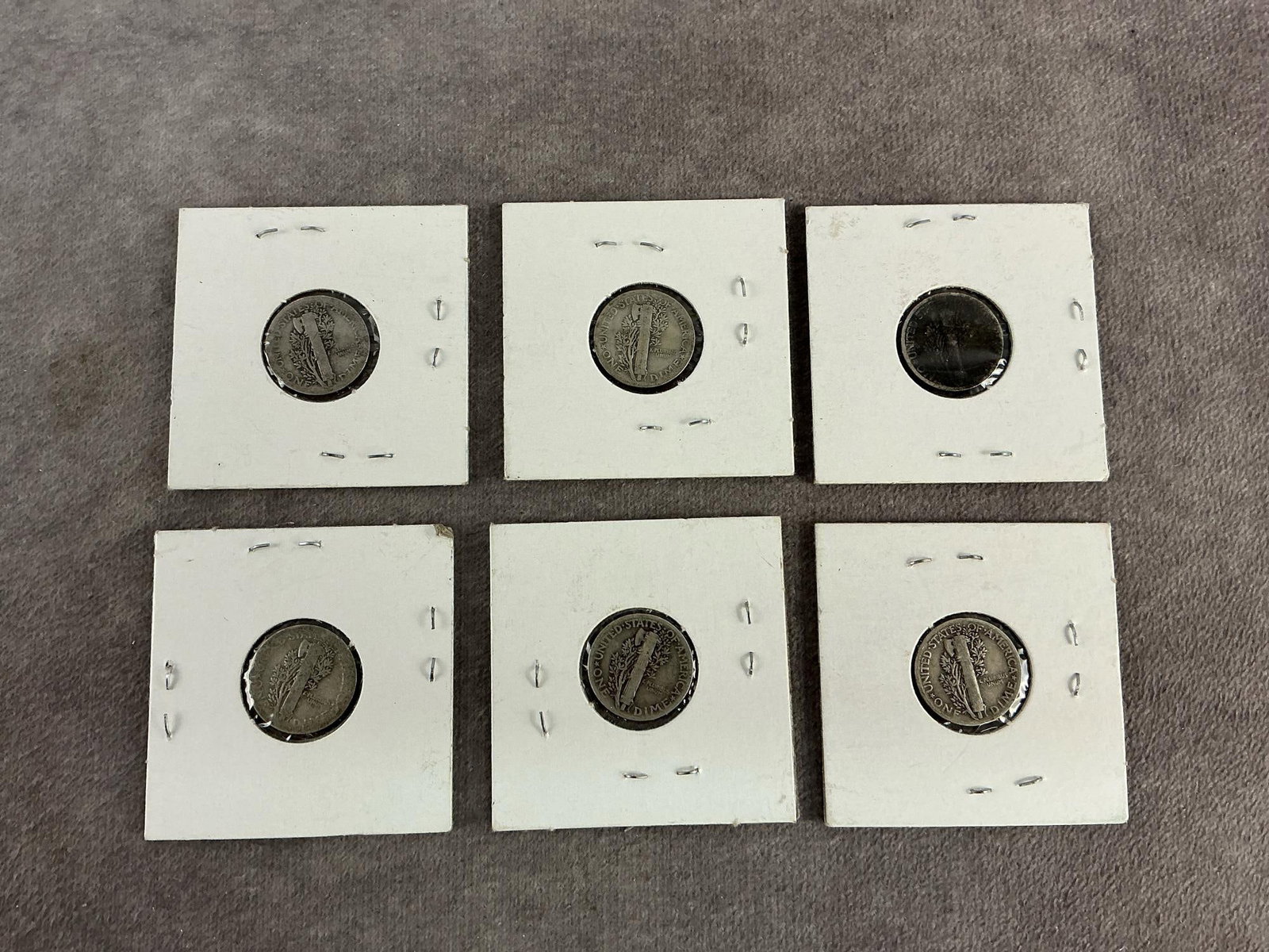 Mercury Dimes - 6