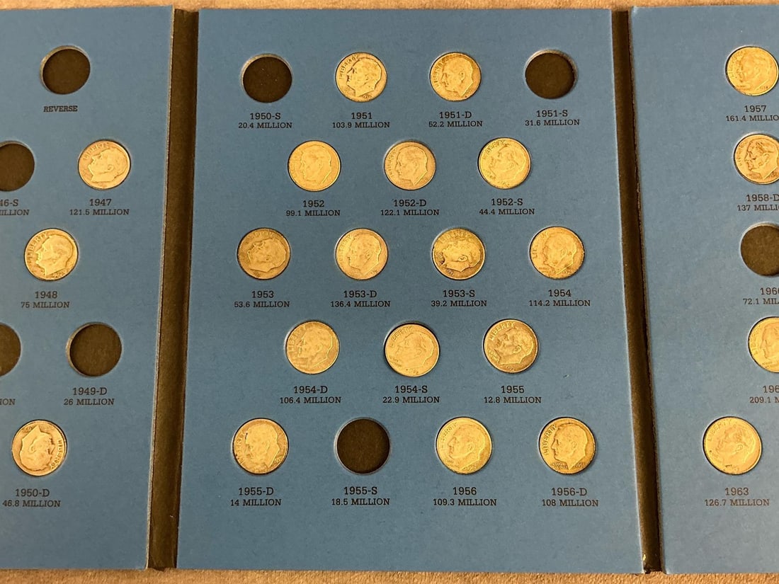 Roosevelt Dimes - 4