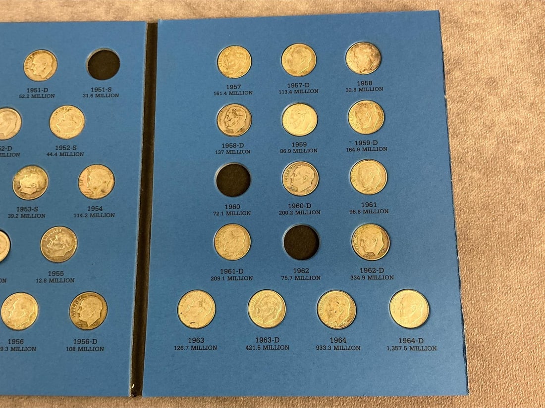Roosevelt Dimes - 5
