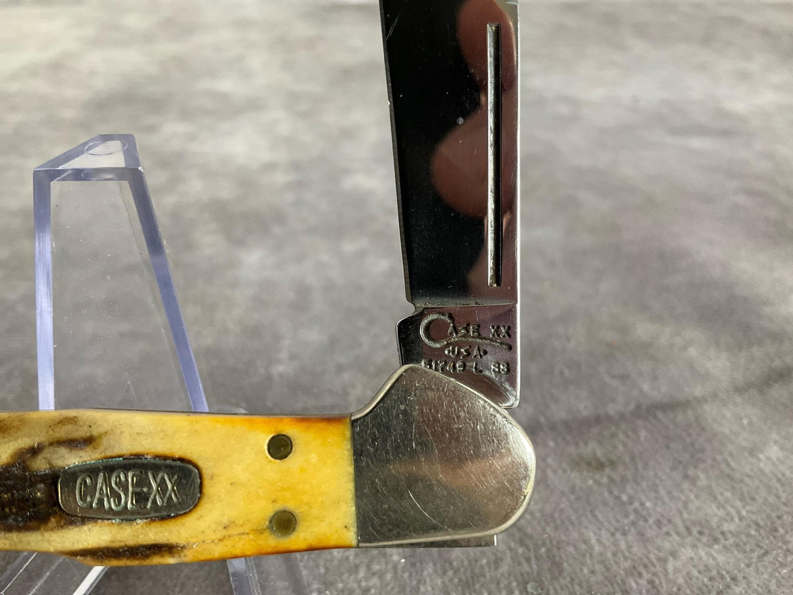 Amber Bone Knife - 2