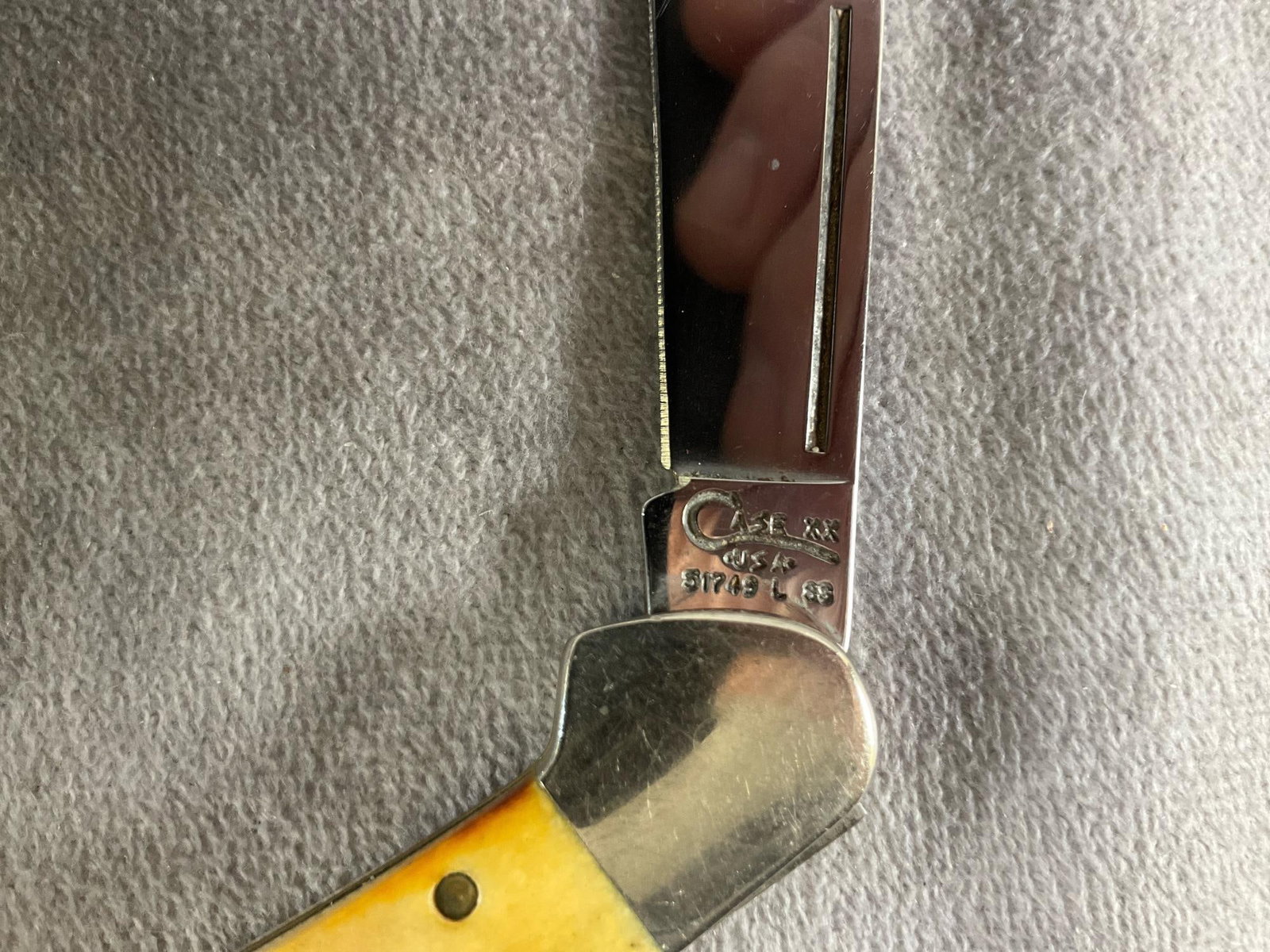 Amber Bone Knife - 4
