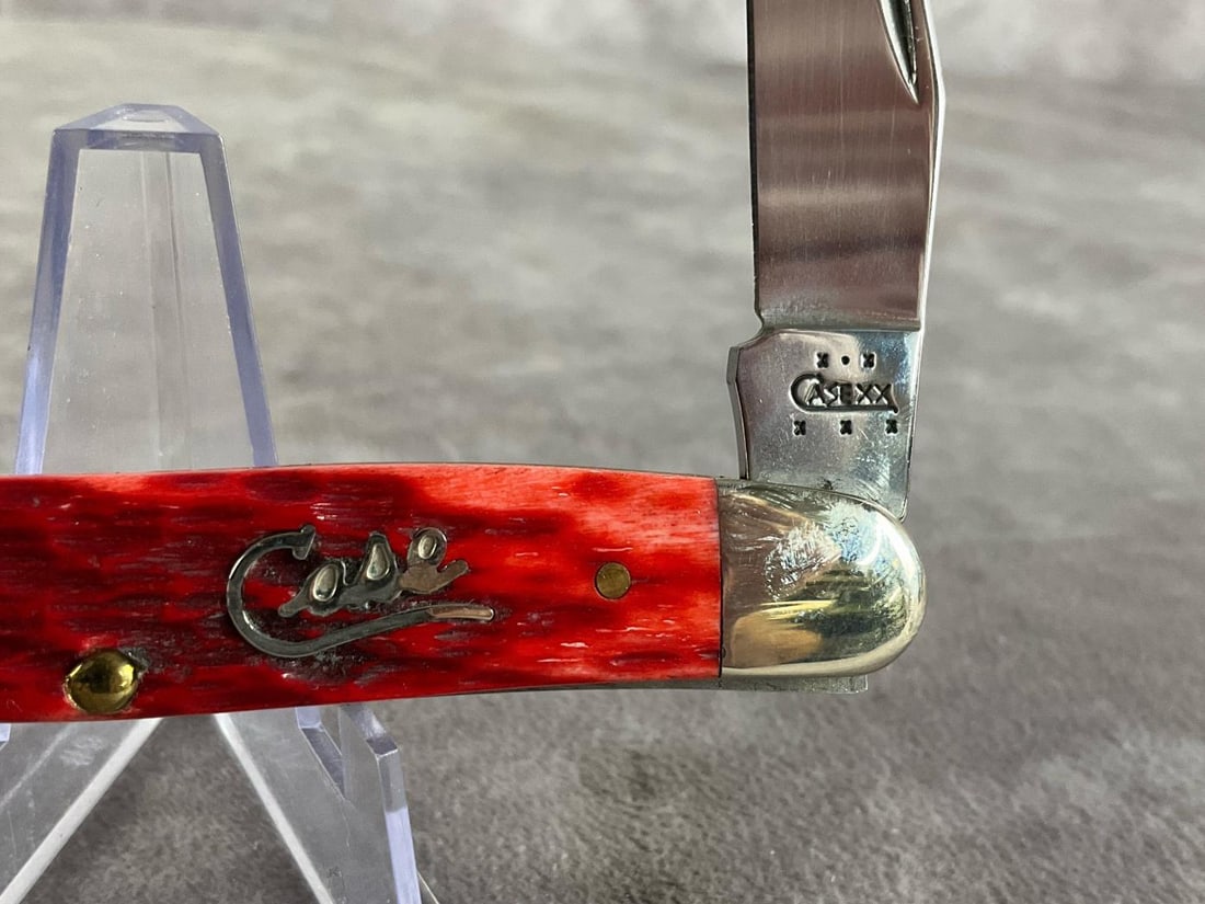 Jigged Red Bone Knife - 3