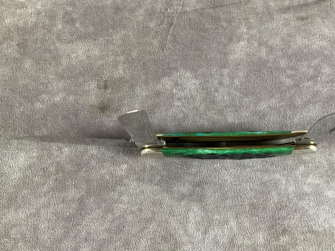 Bermuda Green Bone Knife - 6