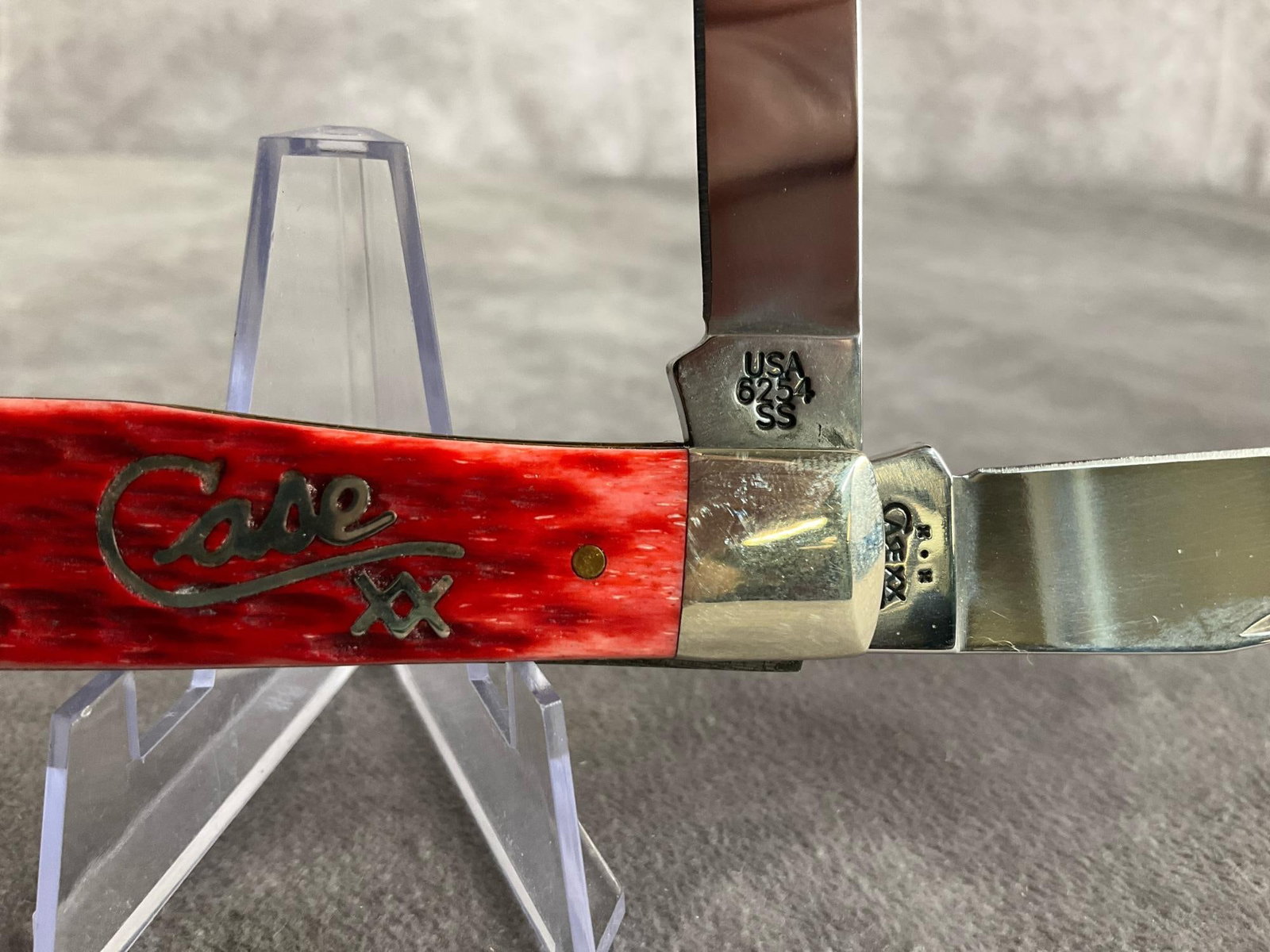 Jigged Red Bone Knife - 4