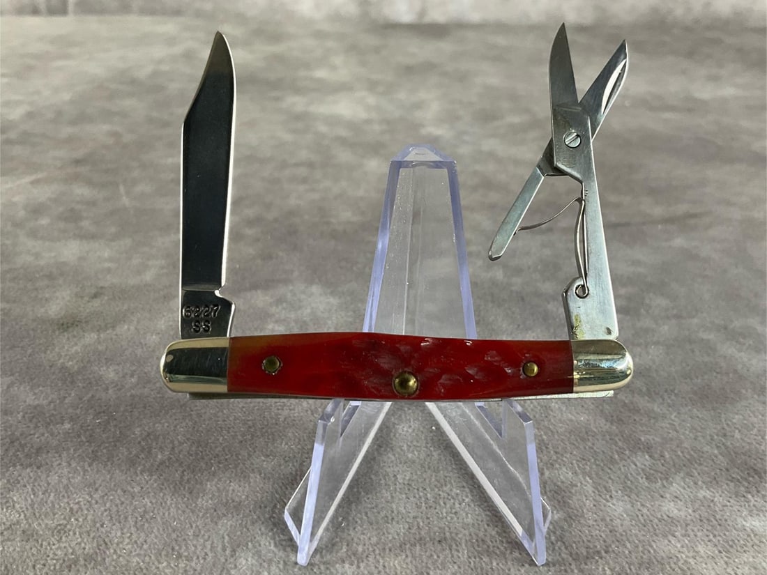 Jigged Red Bone Knife - 4