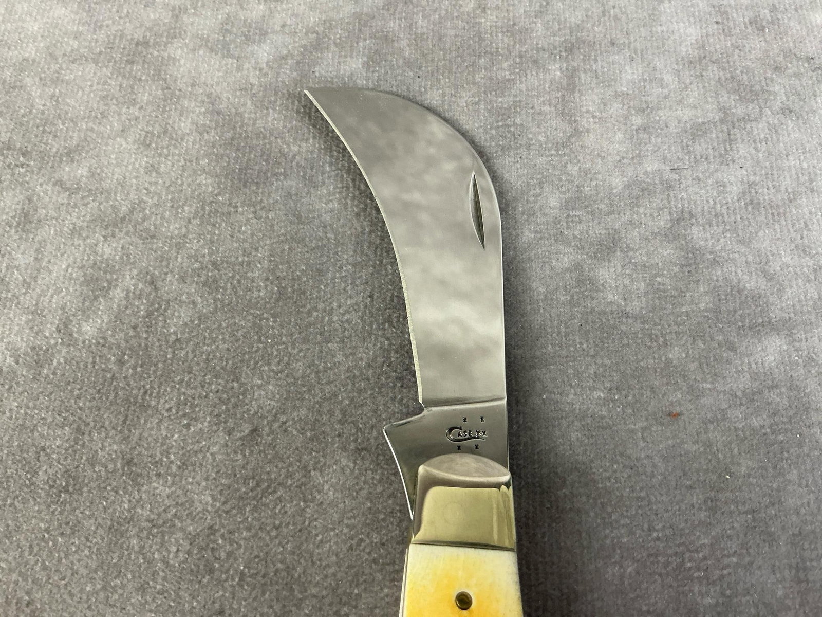 Jigged Bone Hawkbill Knife - 4