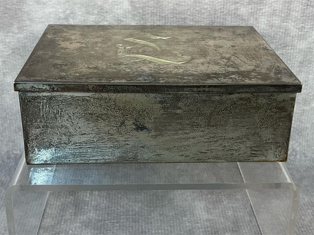 Sterling Silver Trinket Box - 4