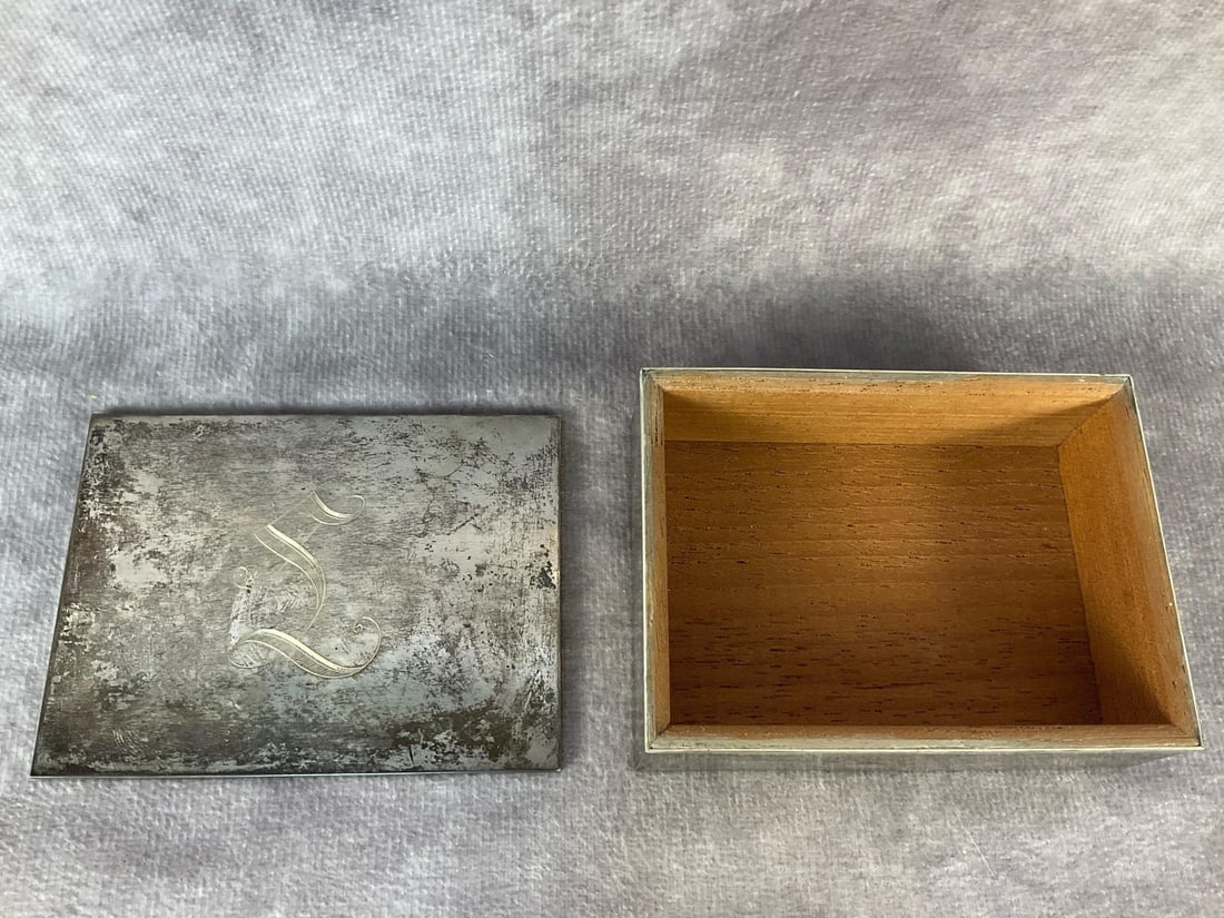 Sterling Silver Trinket Box - 7