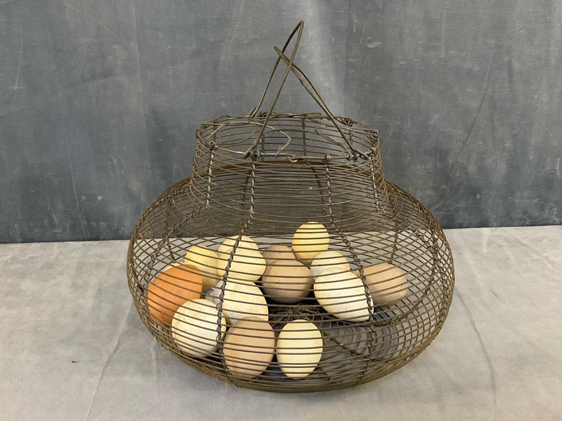 Wire Egg Basket - 4