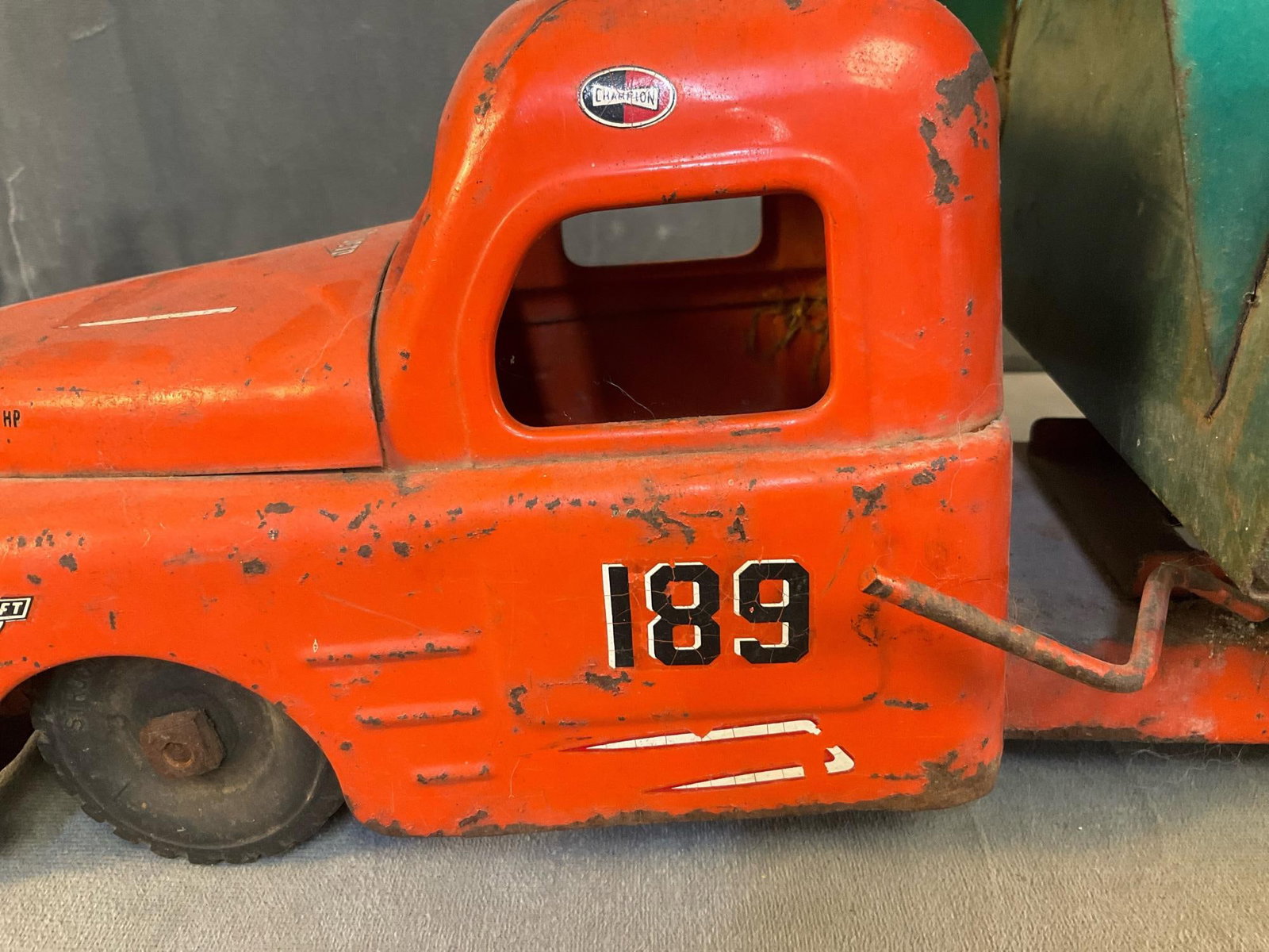 Structo Metal Dump Truck - 9