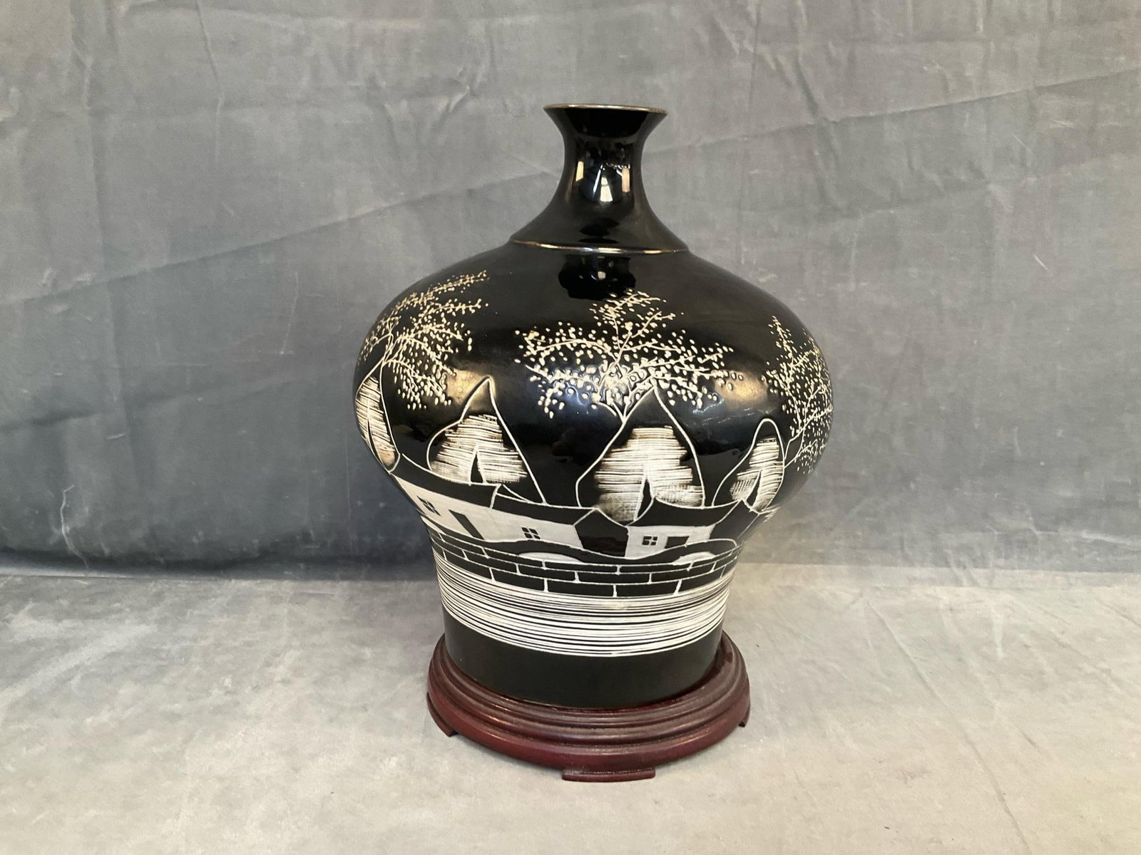 Asian Vase - 4