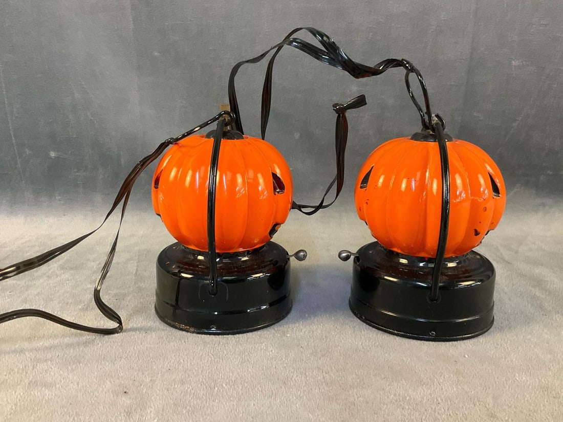 Glass Jack-o'-Lanterns - 2