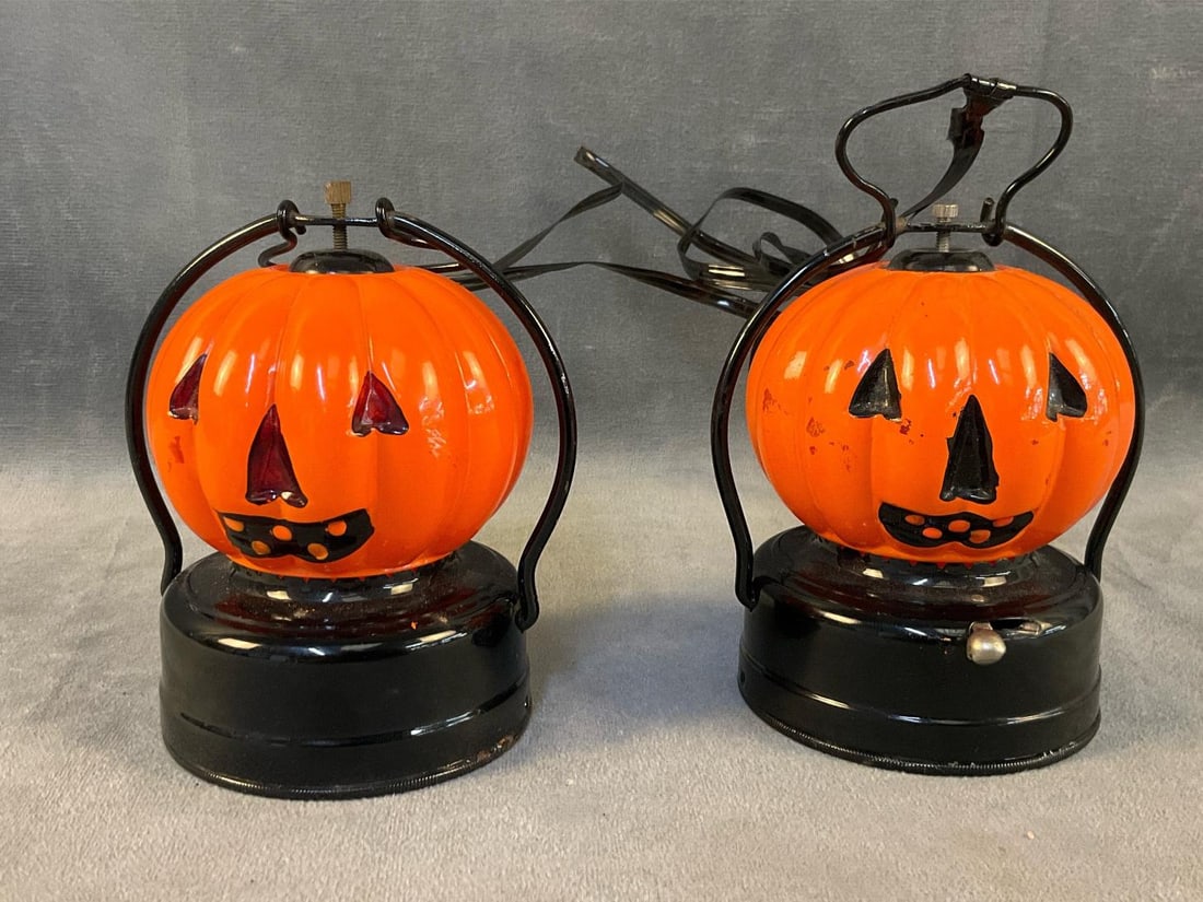 Glass Jack-o'-Lanterns - 3
