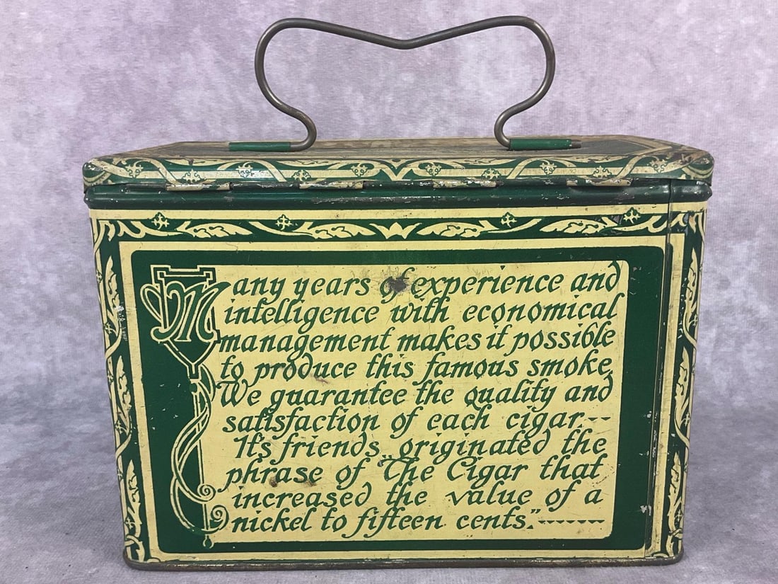 Cigar Lunch Pail - 4