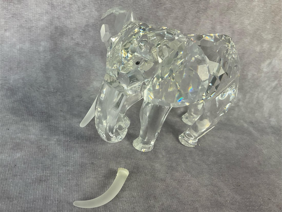Swarovski Crystal Elephant - 6