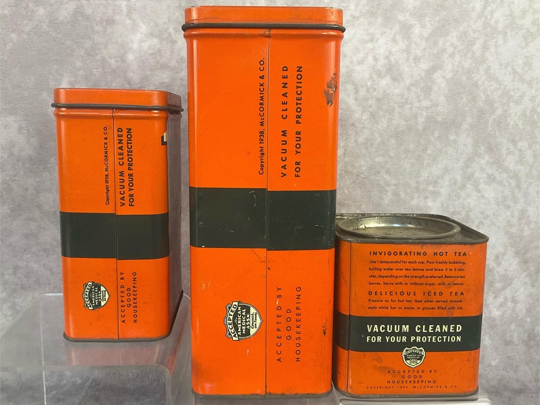 McCormick Tea Tins - 11