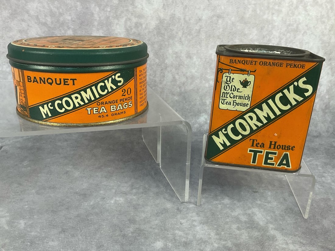 McCormick Tea Tins - 13
