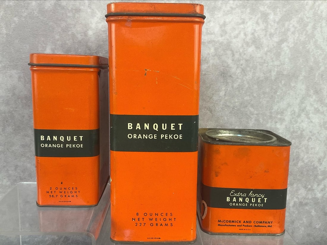 McCormick Tea Tins - 9
