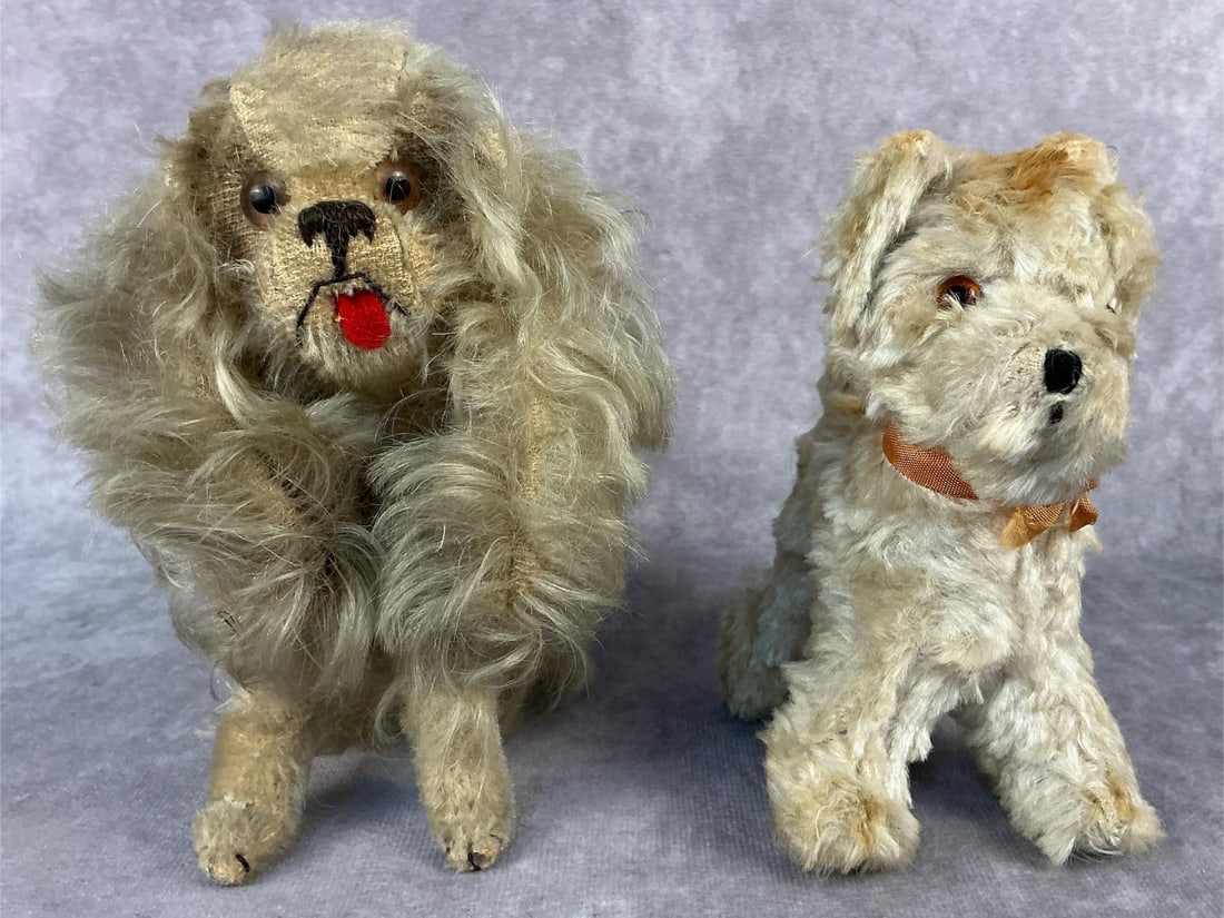 Steiff Mohair Dogs - 2