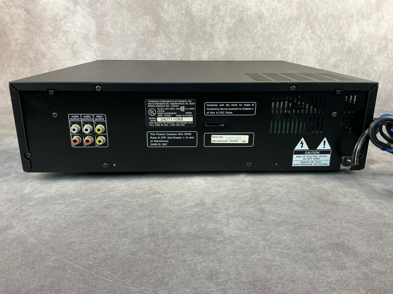 Laser Disc Player - 4