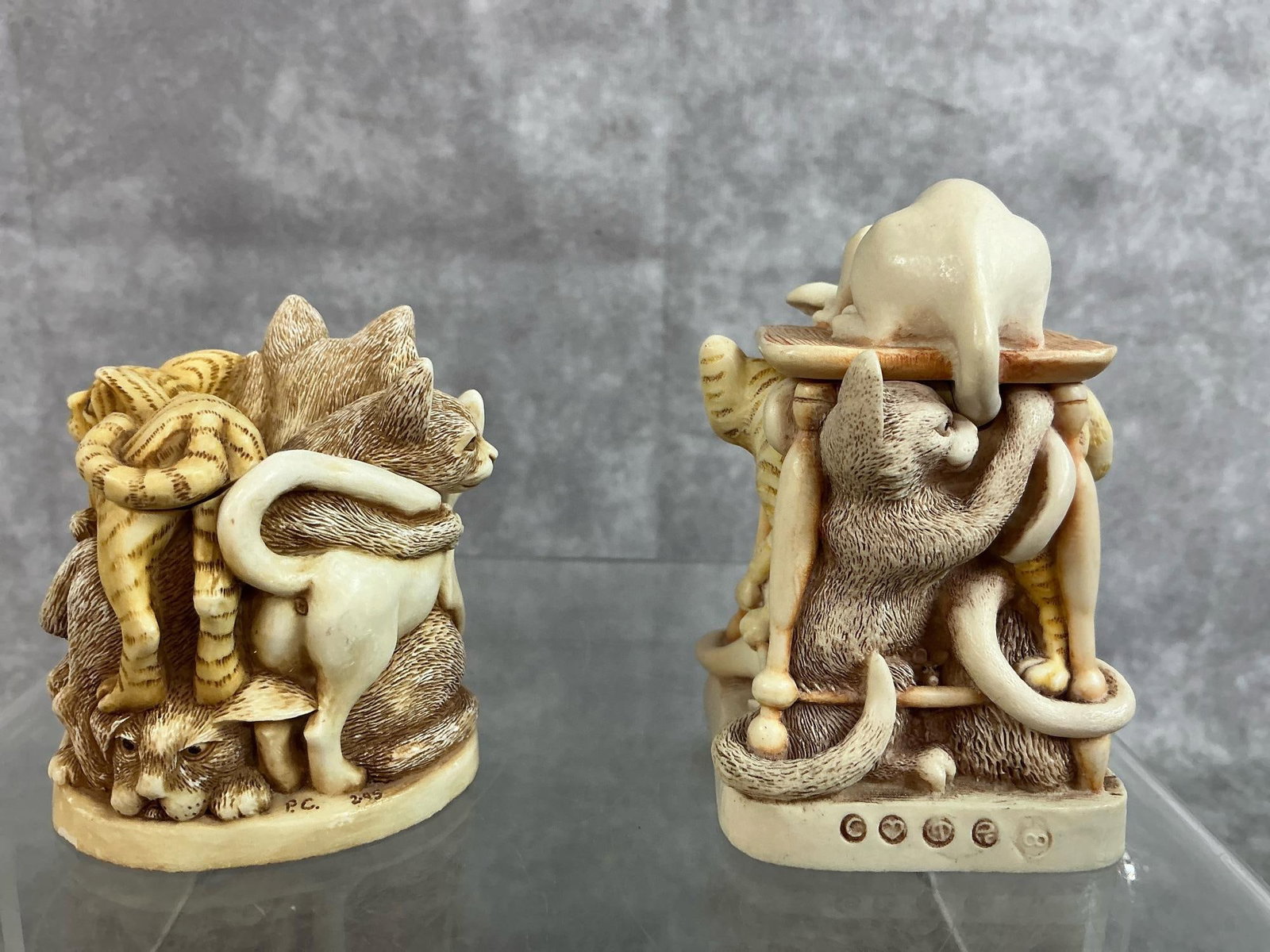 Harmony Kingdom Cat Box Figurines - 12