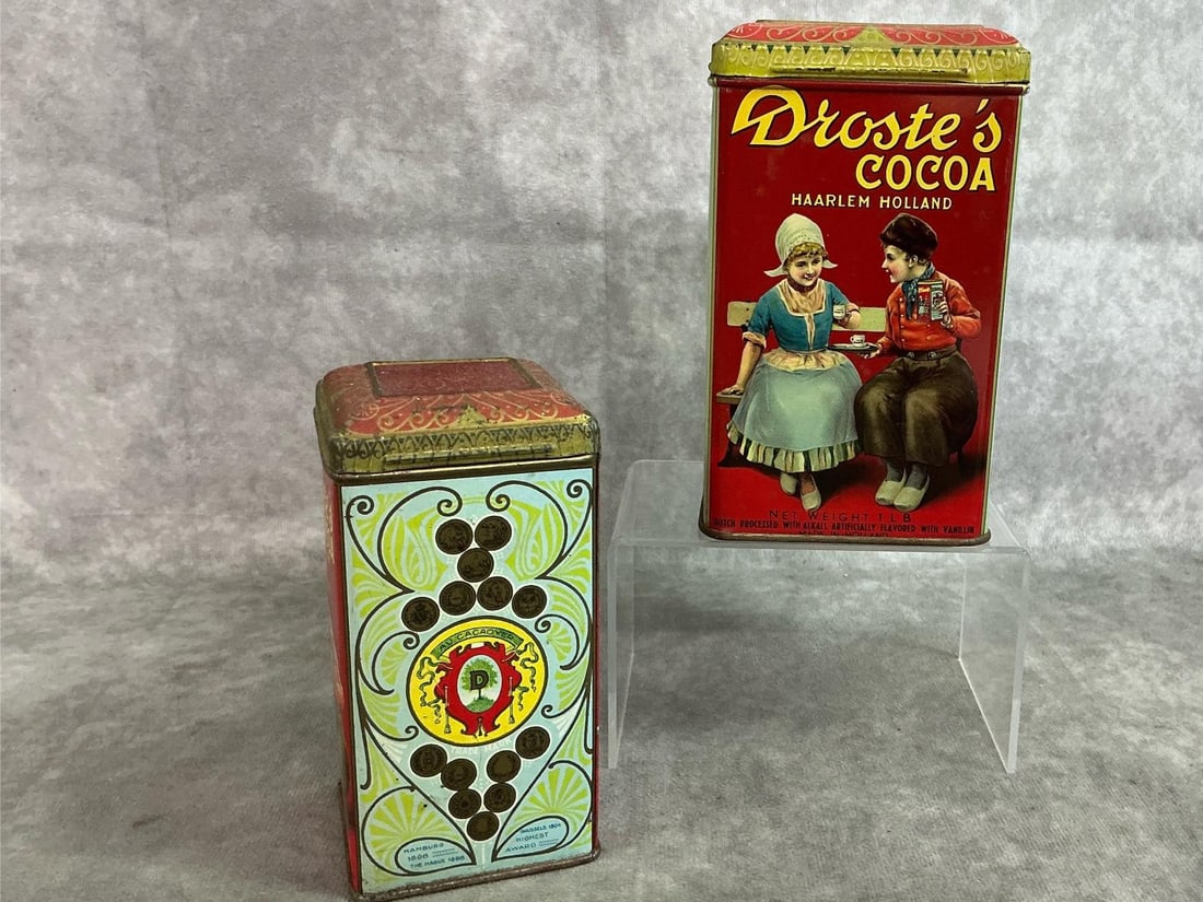 Droste's Cocoa Tins - 2